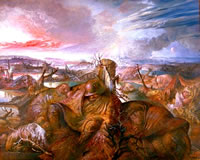 Otto Dix: Paesaggio di devastazione bellica, 1836
